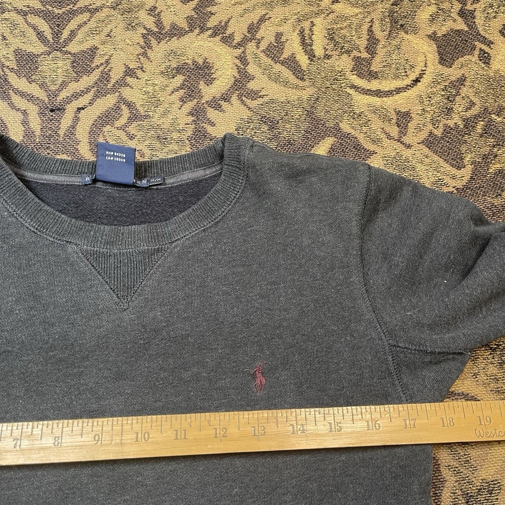 Ralph Lauren Blue Label Black Sweatshirt Womens Size Medium - Picture 6 of 11
